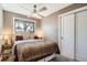 Inviting bedroom with soft, cozy textures and neutral colors provides a serene space for rest at 327 S Xanadu St, Aurora, CO 80012