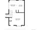 Floor plan showing kitchen, living room, and dining area at 3802 Desert Willow Ave, Broomfield, CO 80020