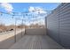 Private rooftop deck with stylish string lights and expansive neighborhood views at 3930 Yates St, Denver, CO 80212