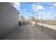 Expansive rooftop deck featuring trendy string lights and panoramic views at 3930 Yates St, Denver, CO 80212