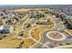 Aerial view of community featuring neighborhood park at 10622 Racine St, Commerce City, CO 80022