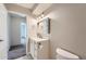 Cozy bathroom with contemporary fixtures at 3184 S Heather Gardens Way # 302, Aurora, CO 80014