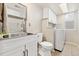 Convenient laundry room with washer, dryer, and extra storage at 5603 W 118Th Pl, Broomfield, CO 80020