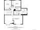 Layout of the second floor includes bedrooms, bathrooms, and a walk-in closet for the primary bedroom at 21238 Snowshoe Ln, Parker, CO 80138