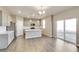 Kitchen with island and stainless steel appliances at 18134 Prince Hill Cir, Parker, CO 80134