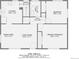 Detailed floor plan showcasing the layout of the main floor of the house at 7251 Larsh Dr, Denver, CO 80221