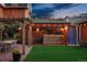 Backyard features an outdoor bar area, ideal for hosting gatherings and enjoying the outdoors at 2155 N High St, Denver, CO 80205