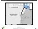 Detailed floorplan showcasing the layout of the recreation room, bedroom, and bath at 677 Vrain St # 5, Denver, CO 80204