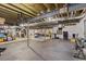 Expansive unfinished basement space with exposed beams, perfect for customization and storage at 22198 Boundstone Dr, Parker, CO 80138