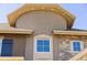 A detailed view of the home's exterior showcasing architectural elements and design at 22198 Boundstone Dr, Parker, CO 80138