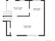 Floor plan of the main level featuring eat-in kitchen, dining area and a 22'3