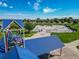Community skate park view featuring ramps, rails, and ample space for recreational skateboarding at 15034 E Floyd Ave, Aurora, CO 80014