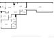Detailed floor plan showcasing the layout of the home, including room dimensions at 10007 Martin Luther King Blvd # 104, Denver, CO 80238