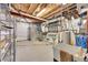 Unfinished basement featuring exposed ducts and pipes, offering a blank canvas for customization at 1012 S Addison Way, Aurora, CO 80018