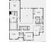Second floor layout shows the main suite, bedrooms, bathrooms, laundry, and closet locations at 3327 Backdrop Ct, Castle Rock, CO 80108