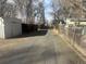 View of alleyway, showcasing the property's location and surrounding landscape at 410 Baker St, Longmont, CO 80501