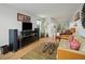 Living room with modern furnishings, hardwood floors, and stylish decor at 4525 N Raleigh St, Denver, CO 80212