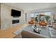 Cozy living room featuring a fireplace and modern furniture, great for relaxing or entertaining at 4525 N Raleigh St, Denver, CO 80212