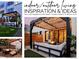 Inviting outdoor living space featuring a pergola, comfortable seating, and ambient lighting at 4525 N Raleigh St, Denver, CO 80212