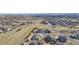 An overhead view of a tranquil neighborhood located close to open land, ideal for nature enthusiasts at 3309 Thornwood Ct, Castle Rock, CO 80108