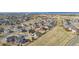 An aerial view of a suburban neighborhood offering a serene escape and a sense of community at 3309 Thornwood Ct, Castle Rock, CO 80108