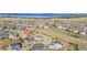 An aerial shot showing a thriving community near natural landscapes, with easy access to urban amenities at 3309 Thornwood Ct, Castle Rock, CO 80108
