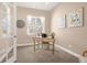 Bright office featuring neutral walls, a modern desk and leafy decor at 3309 Thornwood Ct, Castle Rock, CO 80108