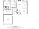 Detailed floor plan of the house with room dimensions and layout at 6851 S Franklin St, Centennial, CO 80122