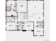 Second floor plan featuring the primary suite, laundry room, and additional bedrooms with bathrooms at 1733 Fox Trotter Pt, Castle Rock, CO 80104