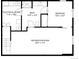 Basement floor plan including recreation room, bedroom, and bathroom at 3930 S Spruce St, Denver, CO 80237
