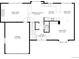 Main level floor plan includes kitchen, living room, garage and Gathering room at 3930 S Spruce St, Denver, CO 80237
