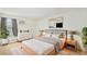 Tranquil bedroom with neutral tones, soft lighting, and modern furnishings at 10150 E Virginia Ave # 7-302, Denver, CO 80247