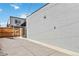 Concrete patio and fenced backyard at 1442 S Logan St, Denver, CO 80210