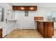 Kitchen with granite countertop and custom cabinetry at 1442 S Logan St, Denver, CO 80210