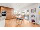 Kitchen nook with table and chairs, offering a casual dining space at 2834 S Fig St, Lakewood, CO 80228