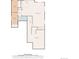 Floor plan showing the bedroom, bathroom, utility, kitchen, recreation room, and basement at 6988 S Riverwood Way, Aurora, CO 80016