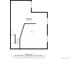 Floor plan showcasing the layout of the basement at 957 Rosedale St, Castle Rock, CO 80104