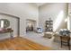 Spacious living room with hardwood floors and lots of natural light at 957 Rosedale St, Castle Rock, CO 80104
