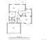 Floor plan showcasing the layout of the main floor, including the kitchen, dining area, and living room at 957 Rosedale St, Castle Rock, CO 80104