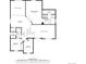 Floor plan showcasing the layout of the second floor, including the primary bedroom and additional bedrooms at 957 Rosedale St, Castle Rock, CO 80104