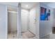 Inviting entryway with coat closet and tile flooring at 5300 E Cherry Creek South Dr # 905, Denver, CO 80246