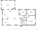 Detailed floor plan showcasing the layout of the home, with rooms, dimensions, and flow at 16673 E Kent Dr, Aurora, CO 80013