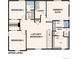 Upper level floor plan with bedrooms, bathrooms, laundry, and a loft/optional bedroom at 5918 Red Barn Ave, Mead, CO 80504