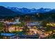 Scenic city view with snow-capped mountains in the background at 6310 W County Road 4, Berthoud, CO 80513