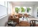 Bright, airy living room with large windows, neutral walls, modern flooring, and stylish furniture at 5462 S Cedar St, Littleton, CO 80120