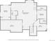Basement floor plan featuring bedrooms, recreation room, utility area, bathroom, and additional room at 9096 E Colorado Cir, Denver, CO 80231