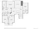 Detailed upper-level floor plan showing bedrooms, bathrooms, and hall layout for the home at 9096 E Colorado Cir, Denver, CO 80231