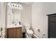 Bright bathroom with sink, toilet, and shower; the design is clean and functional for everyday use at 16320 E Fremont Ave # 1, Aurora, CO 80016