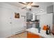 Functional kitchen with neutral cabinets, and an adjacent dining area at 8060 W 9Th Ave # 204, Lakewood, CO 80214