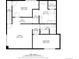 Detailed floor plan showcasing the layout and dimensions of each room in the house at 1720 S Ammons St # A, Lakewood, CO 80232